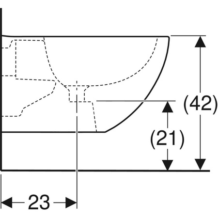 Bidet wiszący Acanto