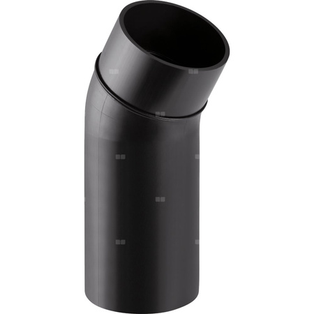 Kolano 30' GEBERIT HDPE, polietylen, 125 mm (króciec)