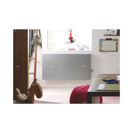 Grzejnik konwektorowy ZEHNDER Lateo, wym. 500 x 500 mm, kolor biały, moc 748 W