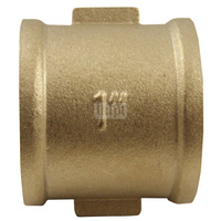 Mufa AGAFLEX, mosiądz, 1'' (gw x gw)