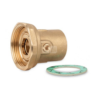 Przypompowy zawór kulowy MF TERM 1" z mosiężną nakrętką G 1 1/2", uszczelką EPDM