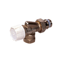 ZAWÓR TERMOSTATYCZNY GW AXIALNY DN15 Z/NW 1/2" x 1/2" (M30x1,5) - niklowany