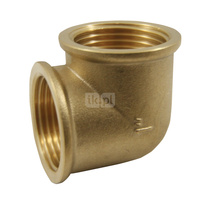 Kolano AGAFLEX, mosiądz, 2'' (gw x gw)