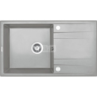 Deante Eridan Zlewozmywak 1-komorowy z ociekaczem - szary metalik