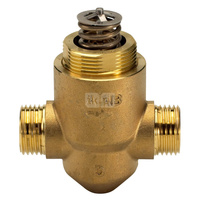 Zawór regulacyjny dwudrożny DANFOSS VZ2, DN 15 (gzm x gzm), PN 16, Kvs: 0.63 m3/h