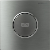 Pneumatyczny zawór spłukujący Geberit do pisuaru, ręczny, Typ 10, stal nierdz.