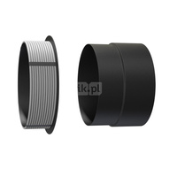 Zestaw podłączeniowy do kominów z kształtek ceramicznych WKC 160/180-CZ2