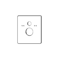 Płyta mocująca VIEGA 8040.21 do podwieszanej miski WC stal