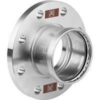 Złącze VIEGA 1759XL, stal nierdzewna / stal nierdzewna, DN 80 (zz x kołnierz)