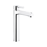 Bateria umywalkowa stojąca nablatowa KFA Armatura ANGELIT click clack, chrom, montaż blat / otwór na baterię