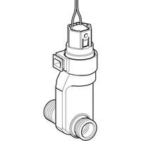 Podłączenie wodne, sterowanie zakryte