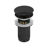 Zestaw odpływowy do umywalki PERFEXIM SPPMK03OW czarny mat 2 3/4'', przycisk duży okrągły wypukły