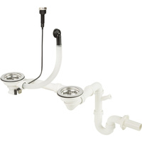 Deante  Syfon Space Saver do zlewozmywaków granitowych 1,5 i 2-komorowych