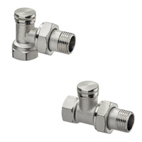 Raditec DN20 - Grzejnikowy zawór odcinający, prosty