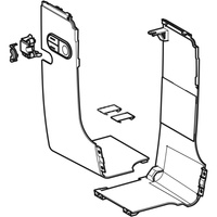 Pokrywa boczna AqC Mera biała (zestaw ext)