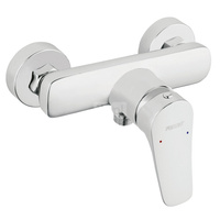 Bateria natryskowa ścienna FERRO ESPACIO, kolor chrom