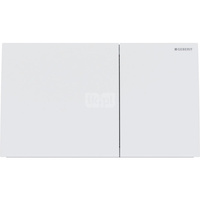 Przycisk uruchamiający Geberit Sigma70, przedni, stal nierdzewna biały mat