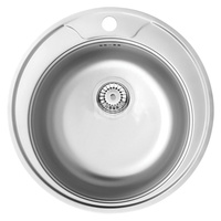 Deante Twist Zlewozmywak 1-komorowy z kołnierzem - dekor