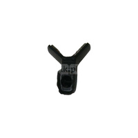 Ssawka obrotwa dwufunkcyjna z dwóch stron wykończona włosiem. Z je