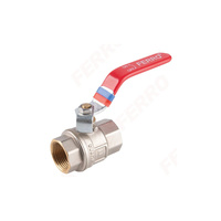 Zawór kulowy FERRO F-Power 3/8'' GW, uchwyt: dźwignia