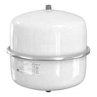 Naczynie wzbiorcze wiszące FLAMCO MEIBES Contraflex, pojemność 18 l 1-, 6 bar / 120'C fi3/4'', kolor biały, do instalacji chłodn.C.O.