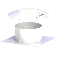 Przykrycie wylotu komina fi60/100mm 