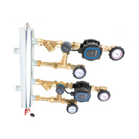 Grupa pompowa AFRISO BPS 966 AP GZ x GW 1'' x 3/4'', z zaworem mieszającym, z pompą obiegową