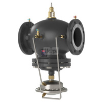 Zawór regulacyjny DANFOSS Żeliwo PN 16, pol. Kołnierz DN 150, natężenie przepływu 229 … 68.7m3/h od -10'C do 120'C, niezależny od ciśnienia