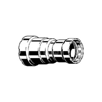 Mufa Megapress VIEGA 4215.2 redukcja Jednoczęściowy, stal (Powlekanie) / stal, DN 25 (mz x mz) z uszczelką