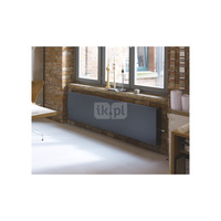 Grzejnik konwektorowy ZEHNDER Lateo, wym. 200 x 800 mm, kolor biały, moc 457 W