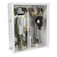 Moduł hydrauliczny do pomp ciepła AMB 760, z grzałką przepływową 6 kW, zaworem przełączającym USV, separatorem zanieczyszczeń ADS 160, przyłącza G1''