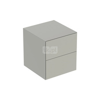 Geberit ONE Szafka boczna, B45cm, H49.2cm, T47cm, z dwoma szufladami, greige
