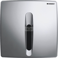 Elektroniczny zawór spłukujący Geberit do pisuaru, Basic, zasilanie bateryjne, chrom-mat