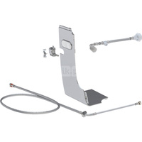 Zestaw przyłączeniowy AquaClean Mera do spłuczek podtynkowych Kappa 19.5cm biały-alpin