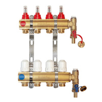 PHA-107/1/S 10-obwodowy PN6 Rozdzielacz CuZn