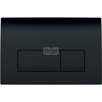 Przycisk uruchamiający Geberit Delta50, przedni, czarny RAL 9005