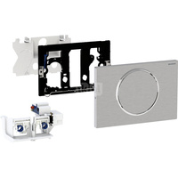 Elektroniczny zestaw uruchamiający WC Geberit, RF, Sigma10, 12cm, stal nierdz.