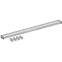 Listwa ozdobna odpływu liniowego, uniwersalna, 6x1100