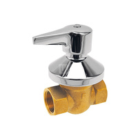 Zawór kulowy FERRO Podtynkowy z rozetą 3/4'' GW, uchwyt: dźwignia