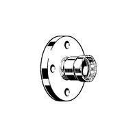 Przejście kołnierzowe z SC-Contur Megapress VIEGA 4259.1 redukcja Jednoczęściowy, stal (Powlekanie) / stal, DN 40 (kołnierz x mz) z uszczelką