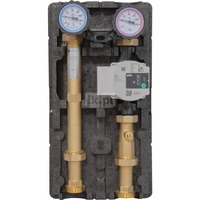 Grupa pompowa AFRISO PrimoTherm 180-1 DN25 WP GZ x GW 1 1/2'' x 1'', z izolacją, z pompą obiegową