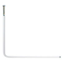 Rura do zbiornika naziemnego LPG, z kompensatorem i półśrubunkiem 3/4", L=880mm x H=753mm