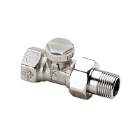 Regutec DN20 - Grzejnikowy zawór odcinający, prosty