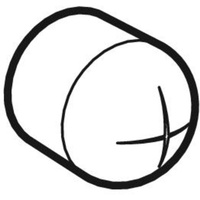 Zaślepka rurki ochronnej do modułu Geberit DuoFresh