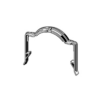 Zestaw uchwytów do łuku odpływowego tworzywo sztuczne, nr wzoru 8580.11