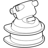 Gniazdo regulatora strumienia do baterii Geberit Piave