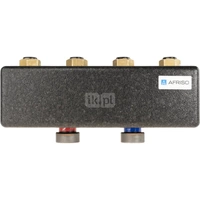 Rozdzielacz do instalacji c.o. AFRISO KSV 90-2 GZ 1 1/2'', 2-obieg. Nakrętka 1'', max. 50 kW