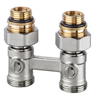 Vekotrim Rp1/2 - Zestaw przyłączeniowy do grzejników dolnozasilanych z wkładką zaworową z funkcją odcięcia, prosty