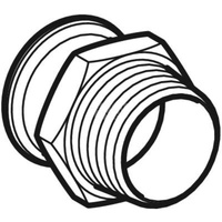 Złącze GEBERIT Mapress C-Stahl przejściowe, stal (ocynk), 1'' x 35 mm (GZ x mufa zaprasowywana) z uszczelką