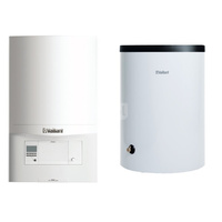 Pakiet - Kocioł gazowy jednofunkcyjny VAILLANT ecoTEC pro VC 186/5-3 kondensacyjny wiszący 5.7-20.0 kW + Czujnik c.w.u. + Zasobnik c.w.u VIH R 150/6B